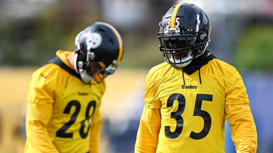 Maulet found out he wasn't about to wear No. 32 here taken on the South Side (Steelers)